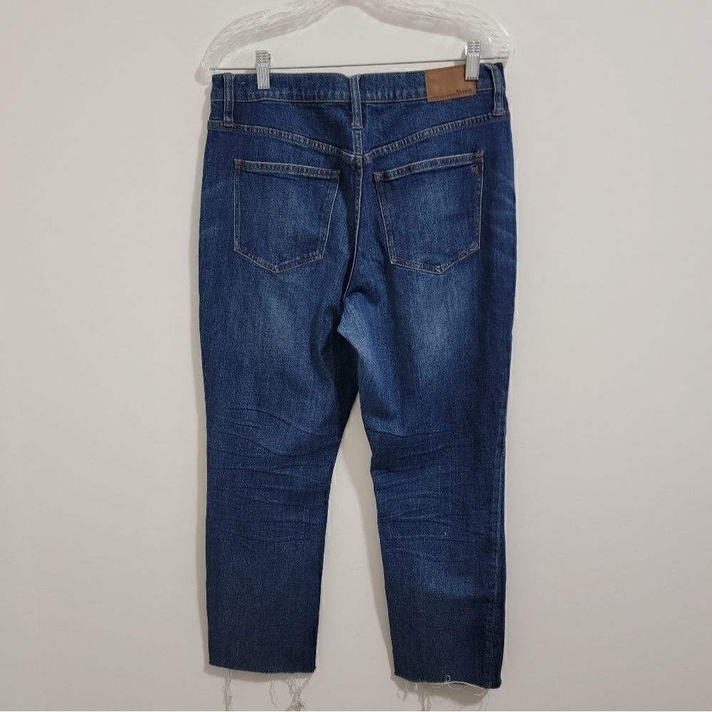 MADEWELL The High-Rise Slim Boyjean Medium Wash Size 29 - Picture 15 of 16